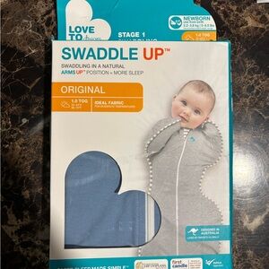 Love To Dream Blue Swaddle Up